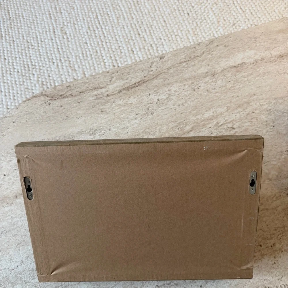 Rustic Brown Welcome Wall Decor with Hooks